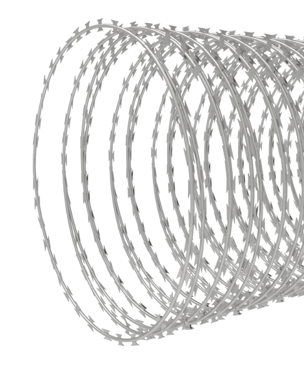 Single coil razor wire